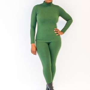 Army Green Legging Set